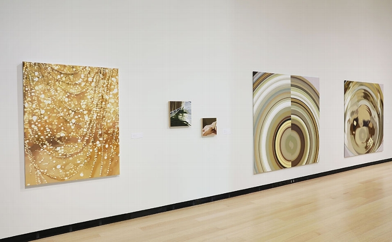 Installation views of Julia Jacquette: Unrequited and Acts of Play, Ruth and Elmer Wellin Museum of Art at Hamilton College (February 18 – July 2, 2017). Photos by John Bentham